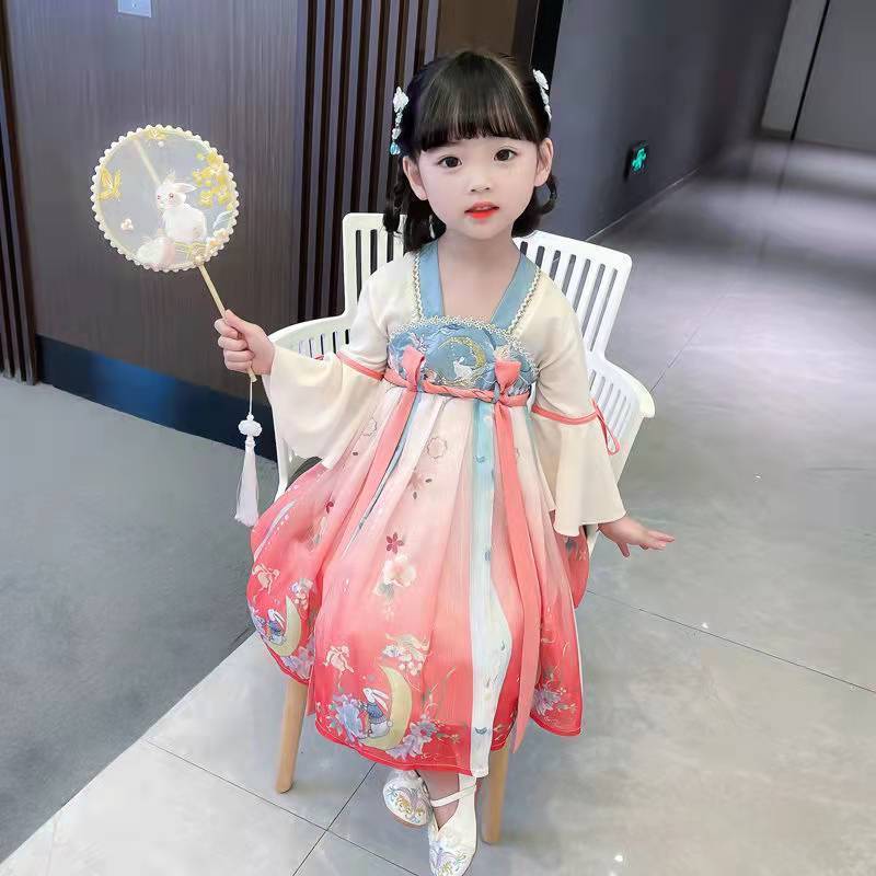 Fashionable Princess Dress Chinese Style Girls' Han Chinese Costume