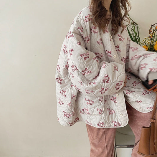 Ropa de trabajo gruesa de algodón, ropa de pan pequeño, chaquetas de mujer