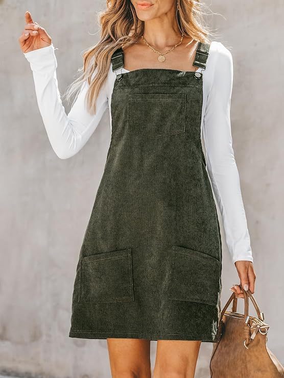 Women's Fashion Jumpsuit Suspender Back Dress