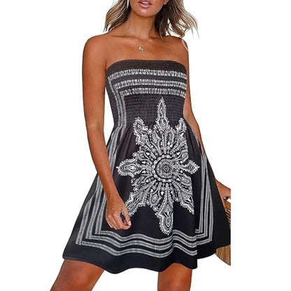 Vestido playero de verano para mujer