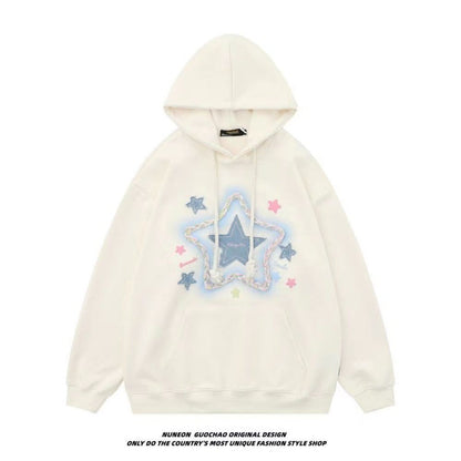 XINGX Embroidered Niche Design Hooded Sweater For Women