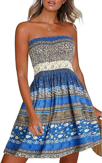 Vestido playero de verano para mujer