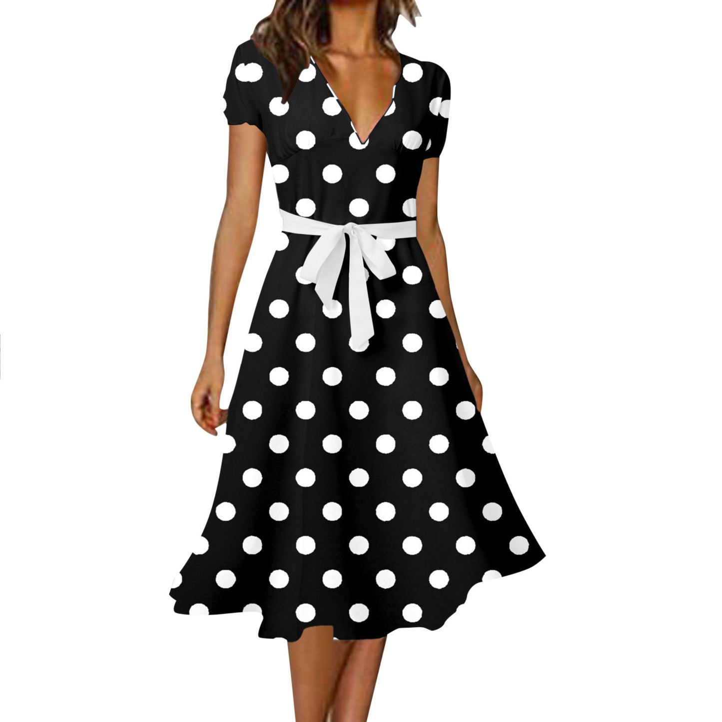 Women's New Fashion Personalized Printing Dress