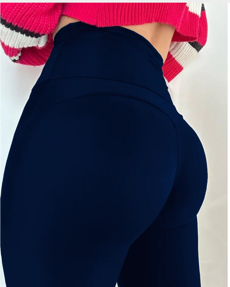 Pantalones moldeadores de cuerpo para mujer, levantadores de cadera, cintura, faja, contracción abdominal, cremallera