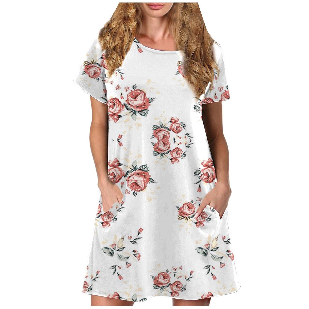 Robe d'été style moyen pour femme