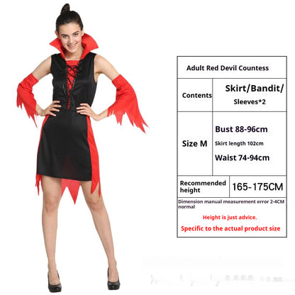 Halloween Costume Witch Vampire Dress Up Party