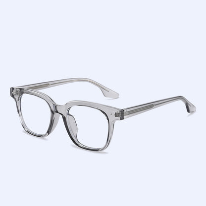 Lunettes de vue à monture épaisse TR90 pour femmes, plaquettes de nez intégrées, monture de style simple et tendance, haute sensibilité