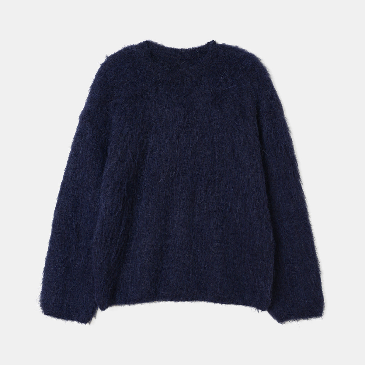 High-end Niche Alpaca Round Neck Wool Sweater