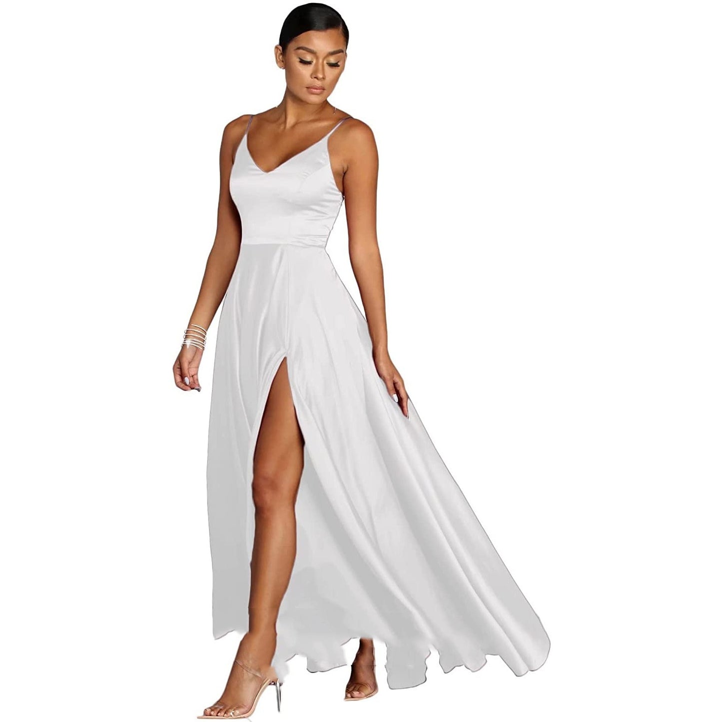 Robe longue polyvalente et décontractée pour femme