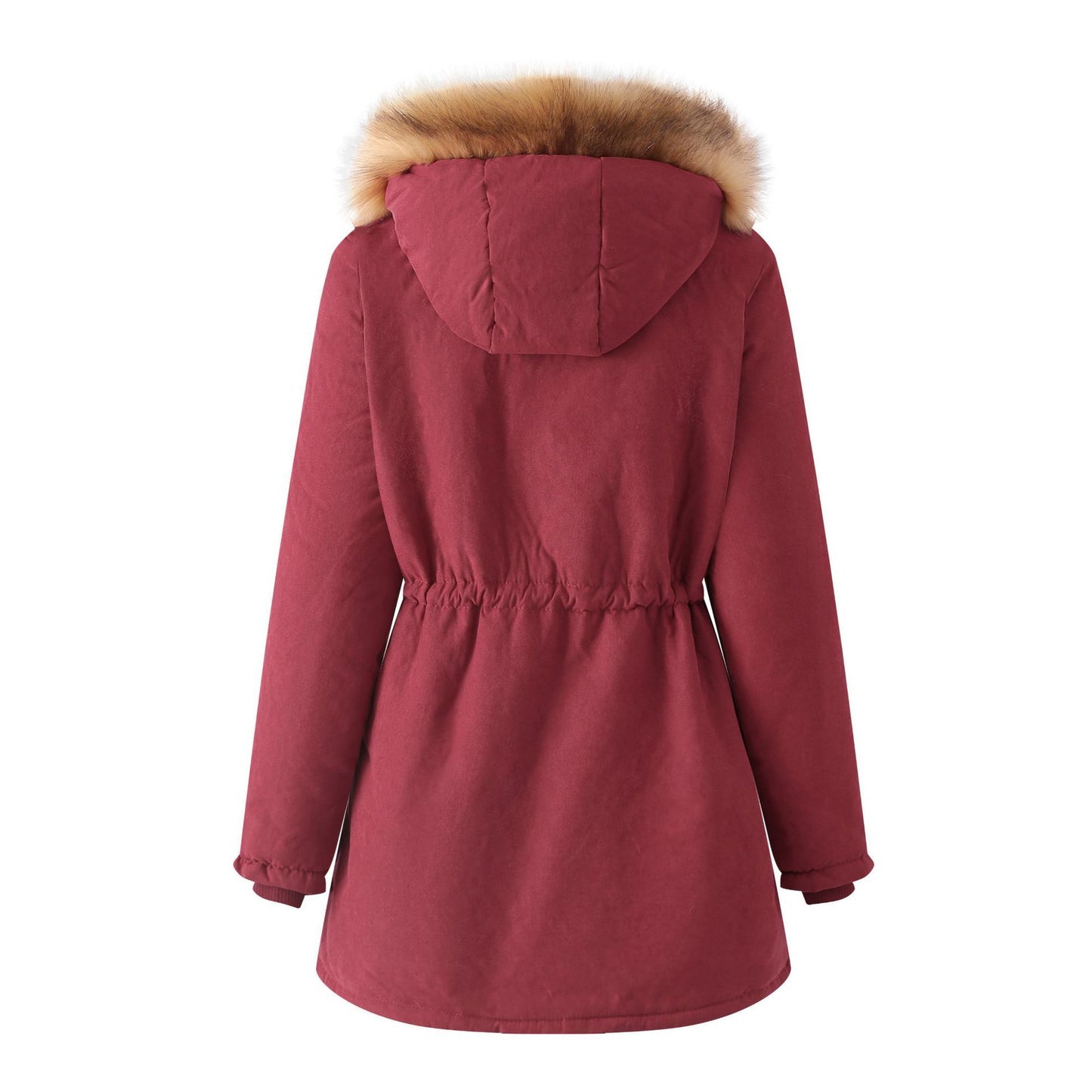 Women's Thick Lambskin Cotton-padded Coat