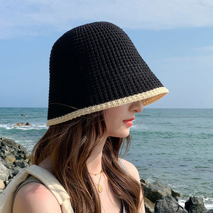 Chapeau bob japonais pliable à la mode pour femme