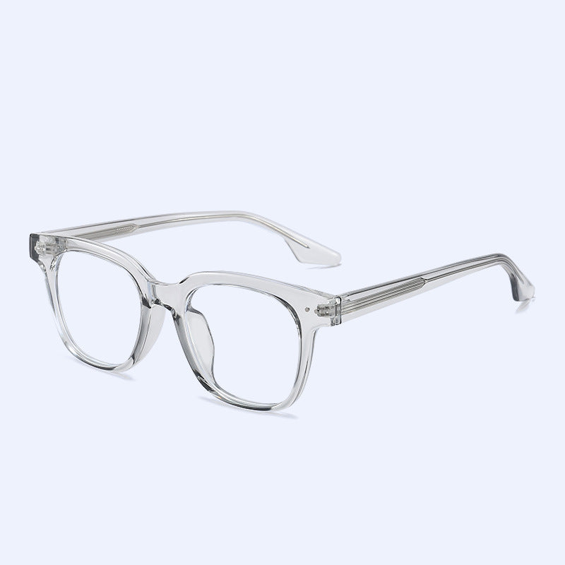 Lunettes de vue à monture épaisse TR90 pour femmes, plaquettes de nez intégrées, monture de style simple et tendance, haute sensibilité