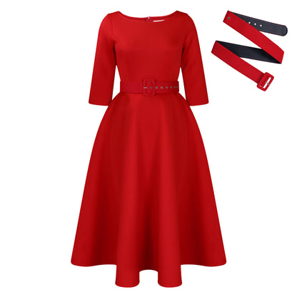 Women's Fashionable Elegant Bridesmaid Banquet Dress