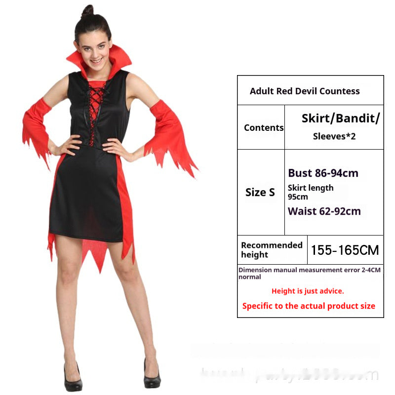 Halloween Costume Witch Vampire Dress Up Party