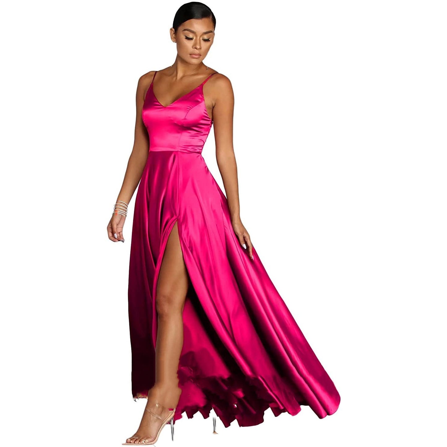 Robe longue polyvalente et décontractée pour femme