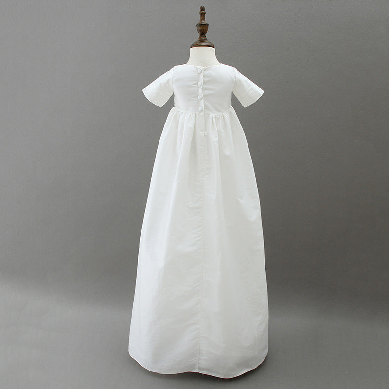 Robe de baptême européenne étendue pour garçon et bébé toute l'année