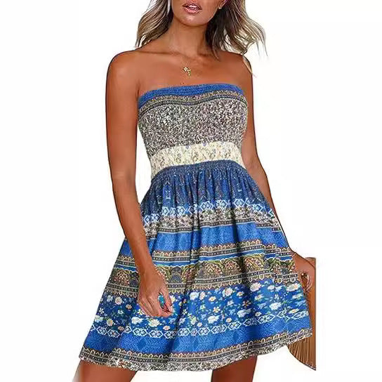 Vestido playero de verano para mujer