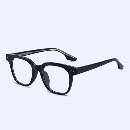 Lunettes de vue à monture épaisse TR90 pour femmes, plaquettes de nez intégrées, monture de style simple et tendance, haute sensibilité