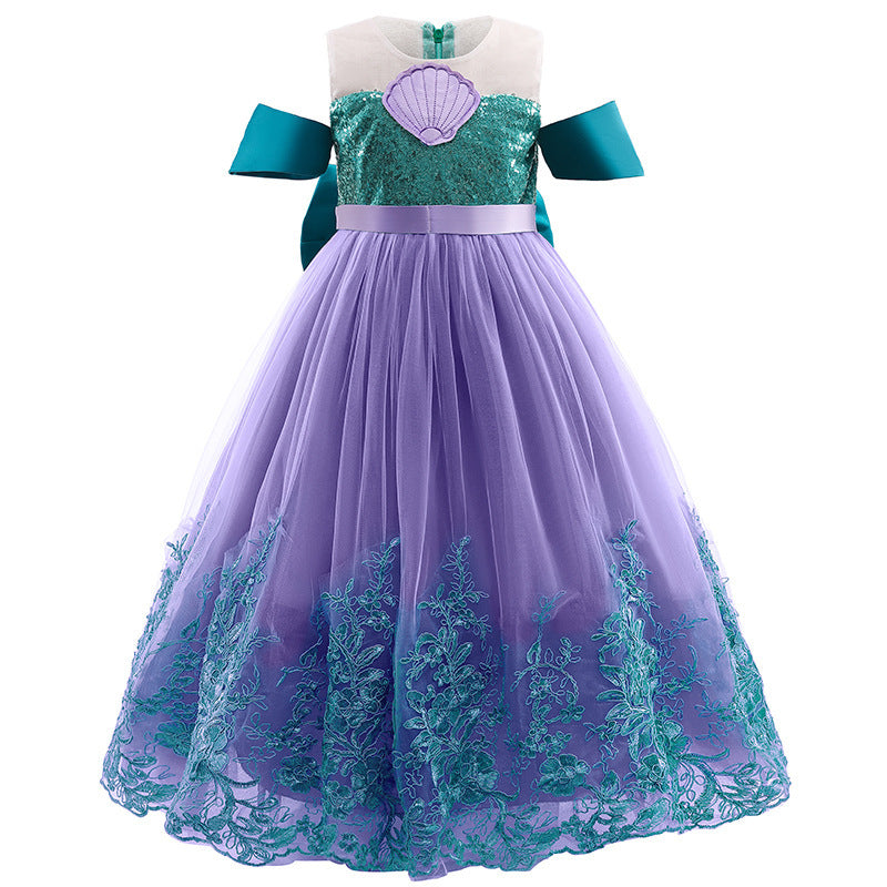 Lace Princess Dress Summer Wear Suit