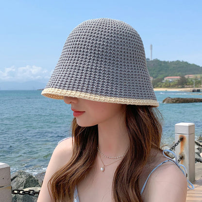 Chapeau bob japonais pliable à la mode pour femme