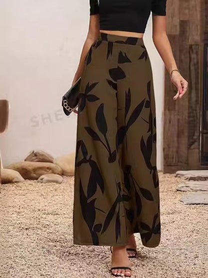 Women's Creative Style Spring Hip Hop Style Street Wide-leg Pants