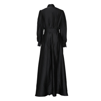 Robe de tempérament mi-longue pour femme