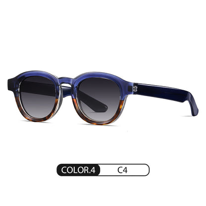 Gafas de sol retro neutras polarizadas antiluz azul para mujer