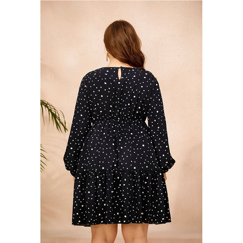 Robe ample à fleurs grande taille pour femme Leisure Home