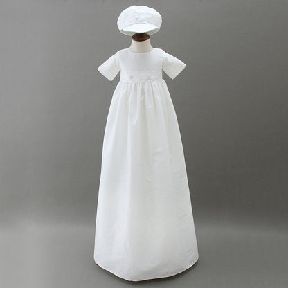 Robe de baptême européenne étendue pour garçon et bébé toute l'année