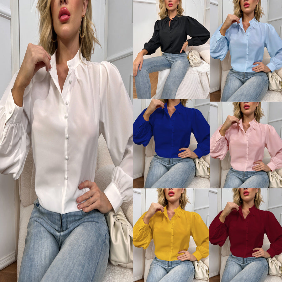 Camisa suelta nueva de moda para mujer