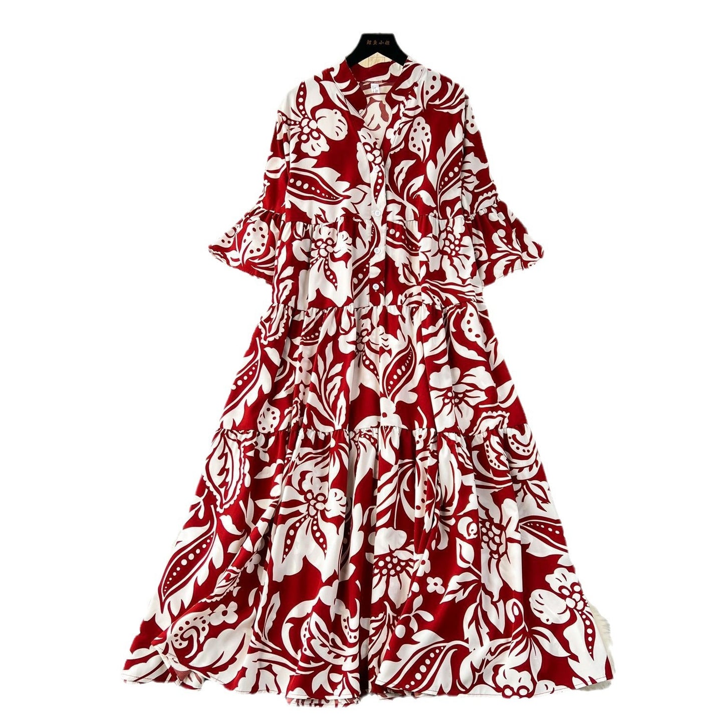 Women's Clothing Idle Style Loose Print Dress