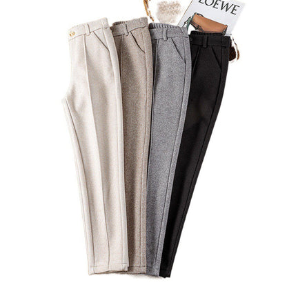 Fleece-lined Thickened Harlan Casual Outdoor Women's Warm Pants