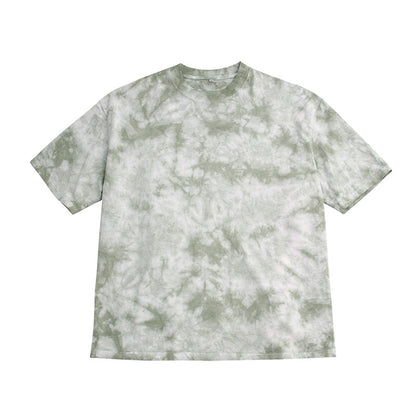 Tie-dye Pattern Short-sleeved T-shirt Popular Style