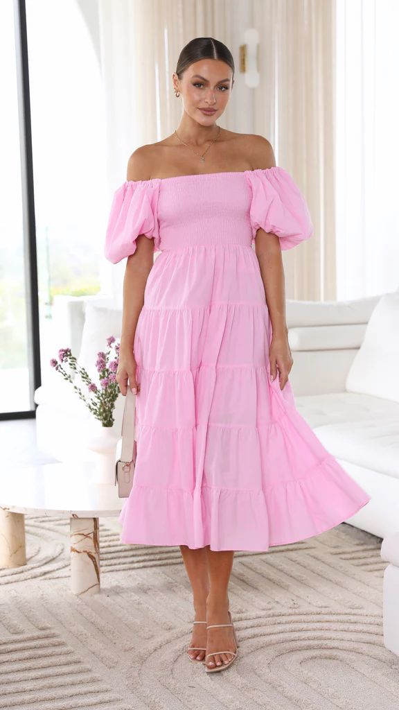 Robe à manches bouffantes et à imprimé pettiskirt à col unique pour femme