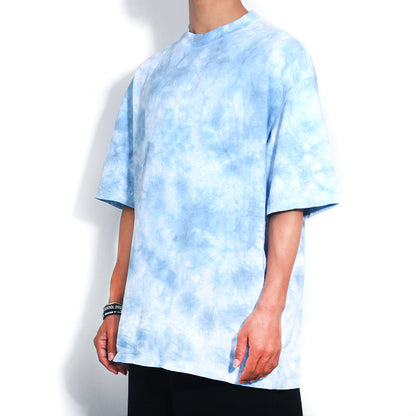 Tie-dye Pattern Short-sleeved T-shirt Popular Style