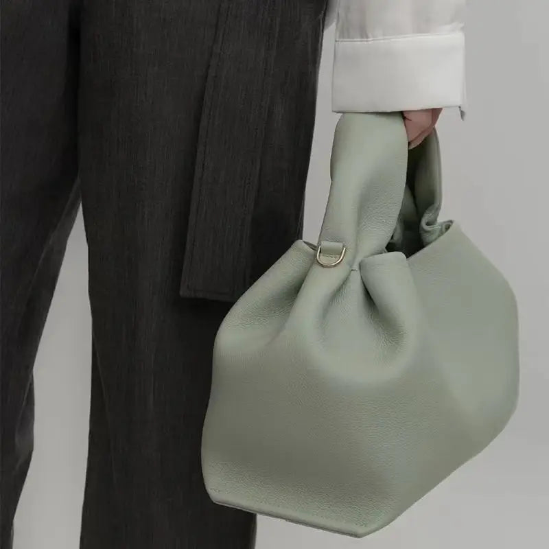 Nuevo bolso de hombro grande para mujer 2022 tendencia diseñador invierno Simple Color sólido muy altos capacidad bolsos de mano