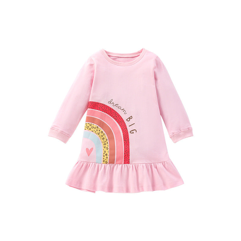 European And American Leisure Cute Children's Skirt