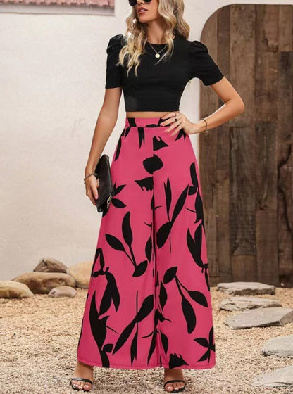 Women's Creative Style Spring Hip Hop Style Street Wide-leg Pants