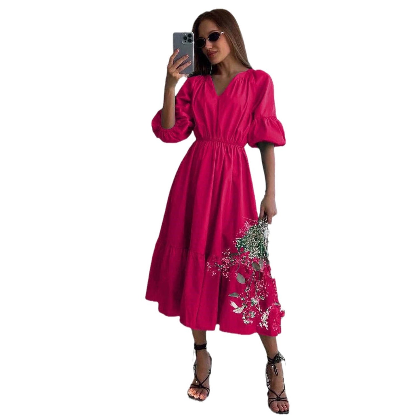 Fashion Personality French Style Women's Casual Dress