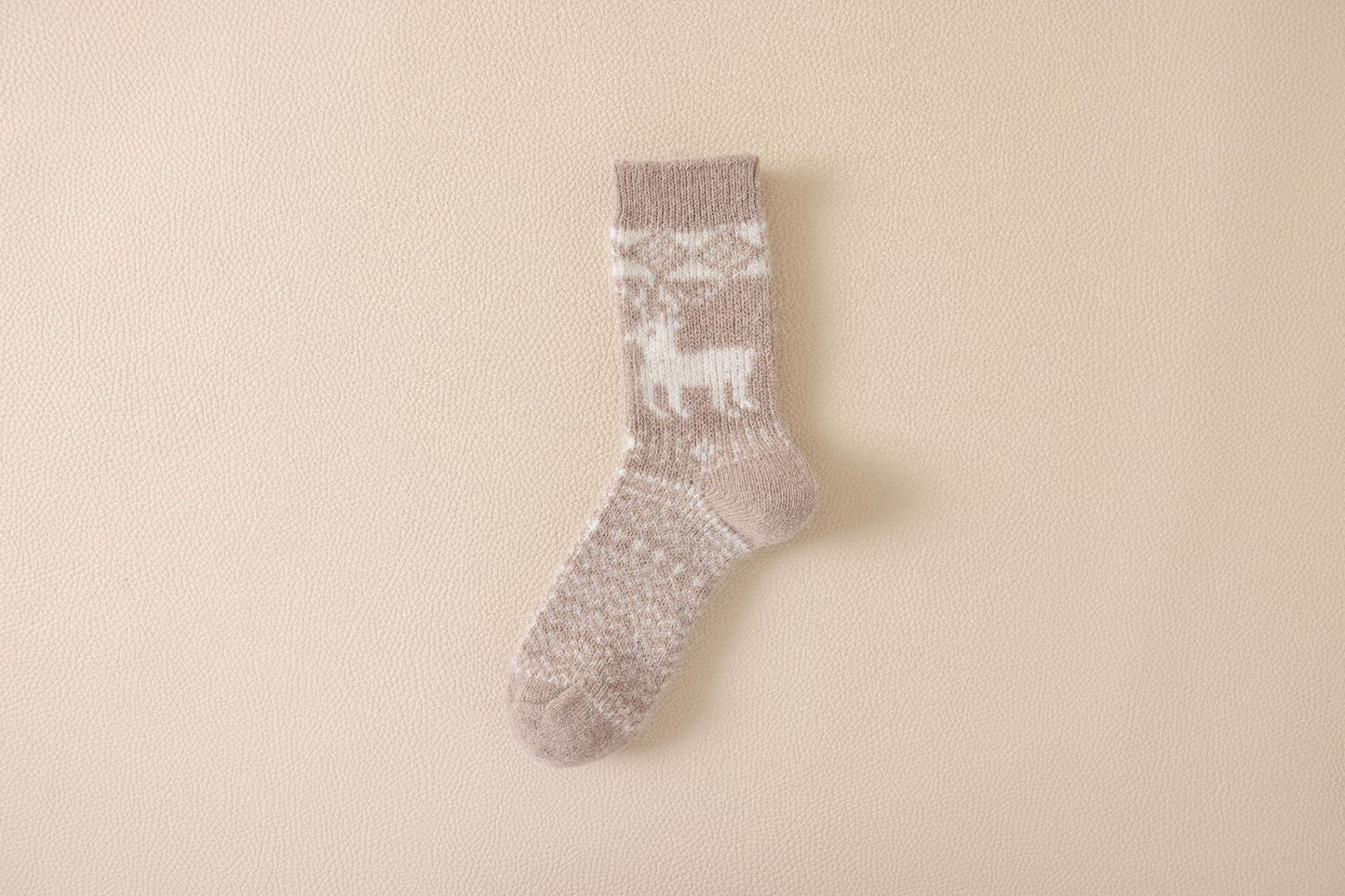 Autumn And Winter Ins Tide Mid-calf Thick Needle Double Needle Women's Socks