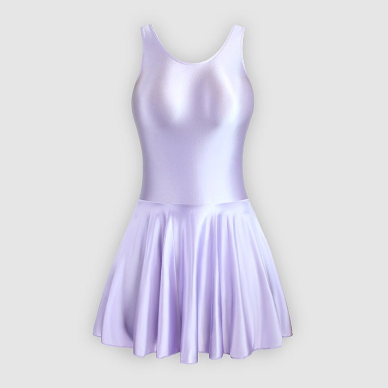 One-piece Tight Vest-shaped Gymnastics Skirt