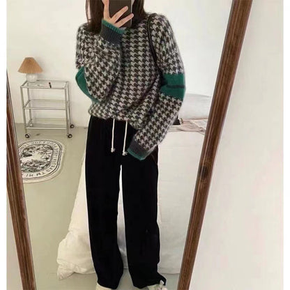 Idle Style Japanese-style Retro Sweater For Women