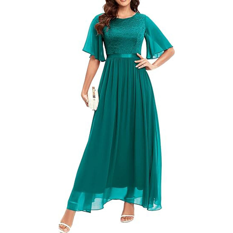 European And American Style Lace Bridesmaid Dress For Women