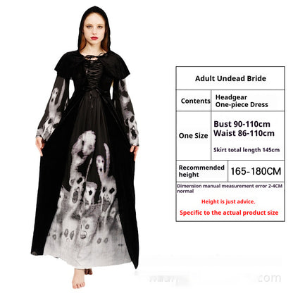 Halloween Costume Witch Vampire Dress Up Party