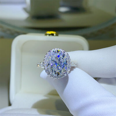 5 Carat Moissanite 925 Sterling Silver Ring