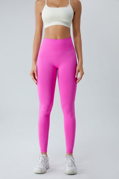 Legging actif froncé taille haute