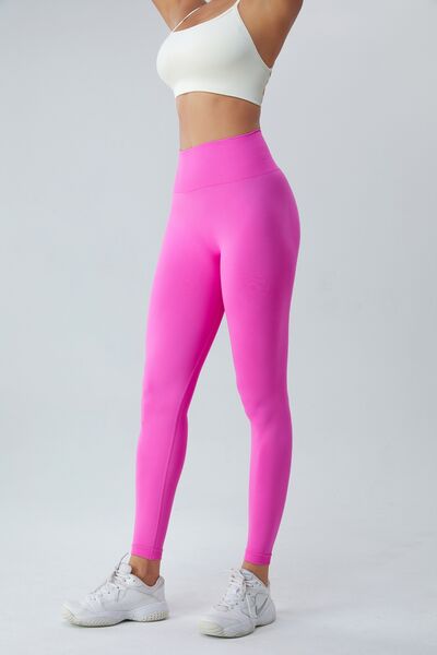 Legging actif froncé taille haute