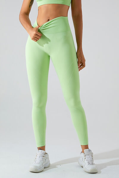 High Waist Wide Waistband Active Leggings